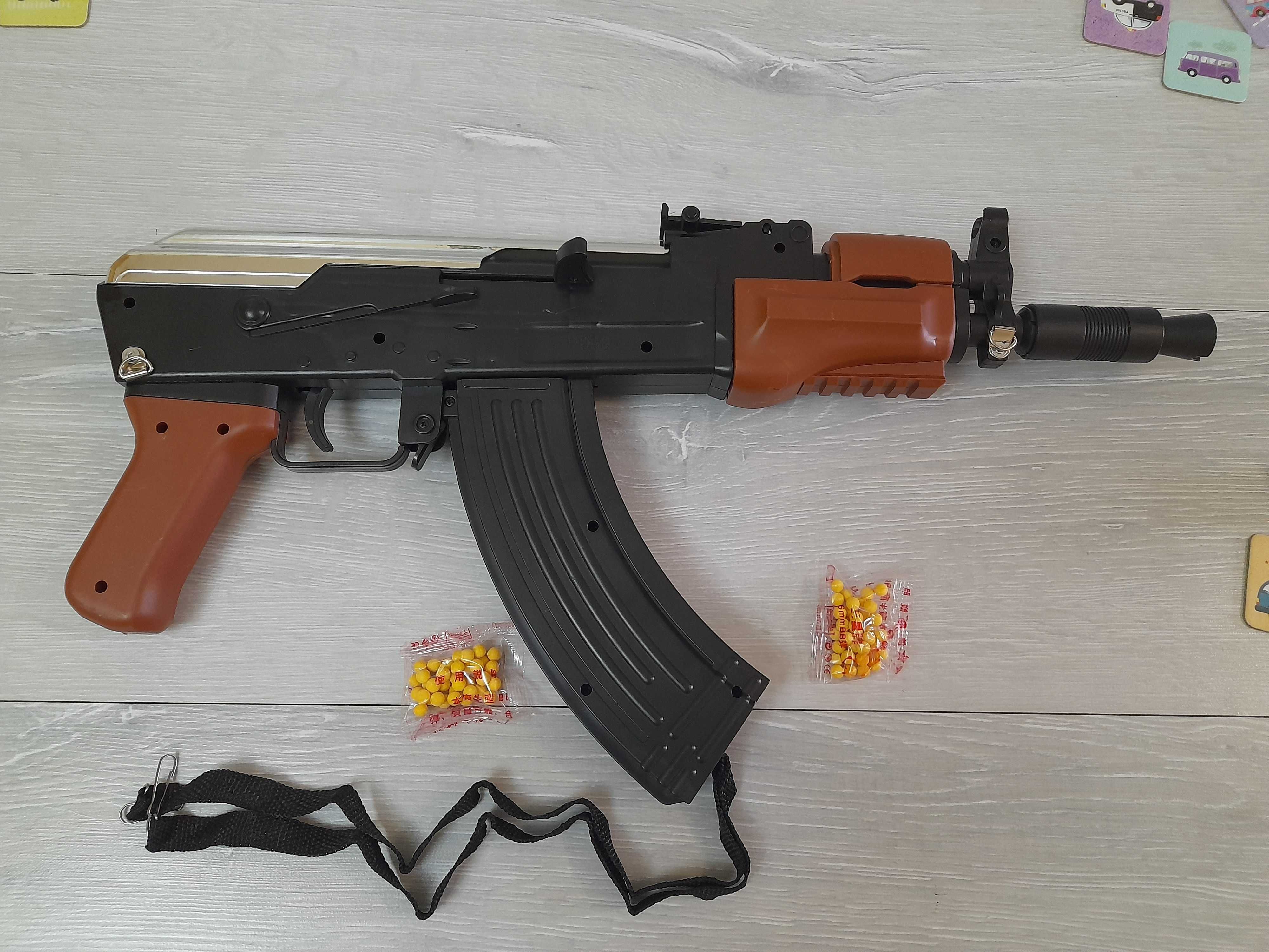 Автомат Калашник на пульках, Р998, 49см, с ремешком
