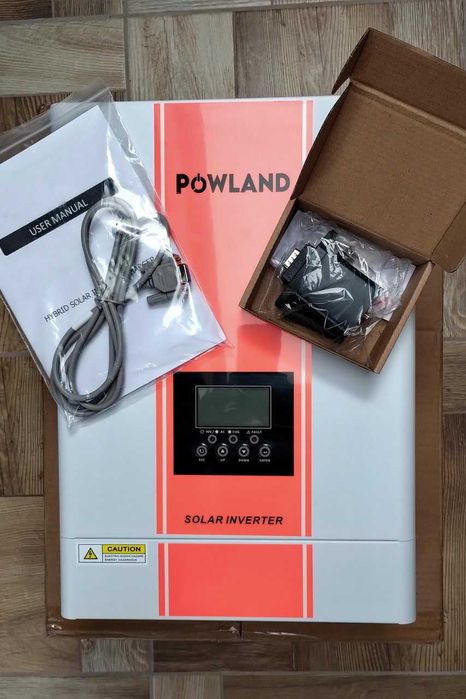 Falownik inwerter hybrydowy off-grid POWLAND 6,2kw 48V z WI-FI
