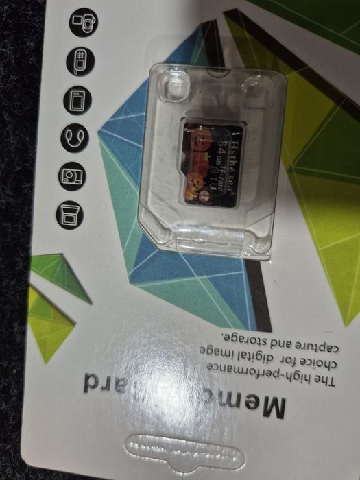 MicroSD de 64GB .