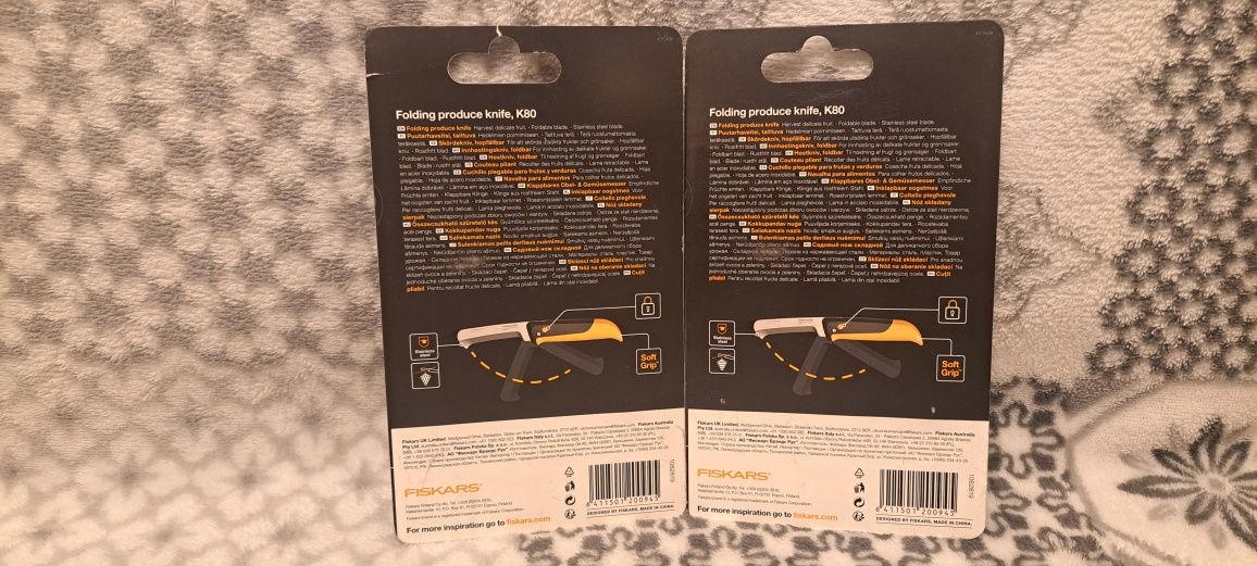 Nowy Nóż Składany Sierpak Fiskars K 80