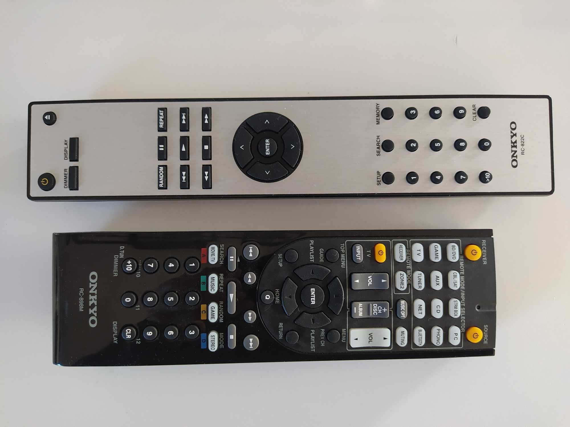 Onkyo TX NR747 + Onkyo C7030  (wysokie modele / zadbane)