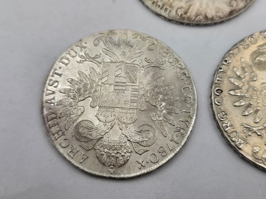 Moneta srebrna Maria Teresa Talar 1780 SF