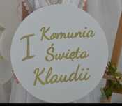 Tablica powitalna/ do ścianki