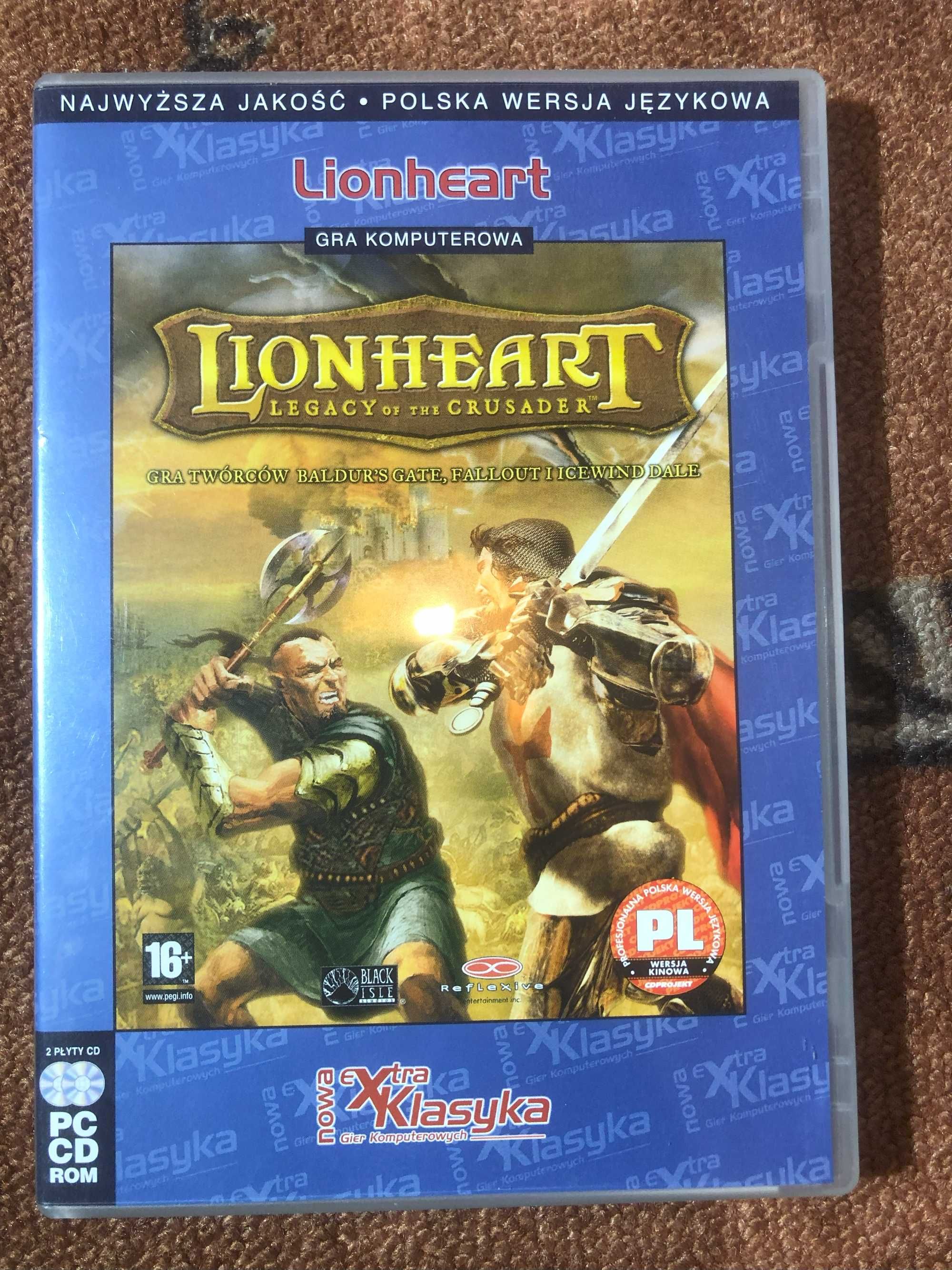 Lionheart Legacy of the crusader, gra na PC w polskiej wersji