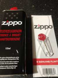 Original Zippo комплект   125ml бензин+кремній+ фитиль  Китай