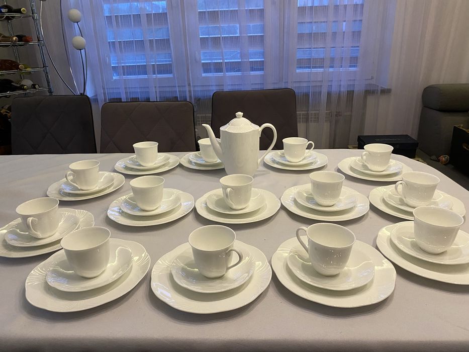 Zestaw kawowy villeroy&boch arco weiss