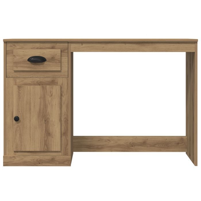 Biurko Vidaxl Dąb Artisan z Przechowywaniem 50x115 cm
