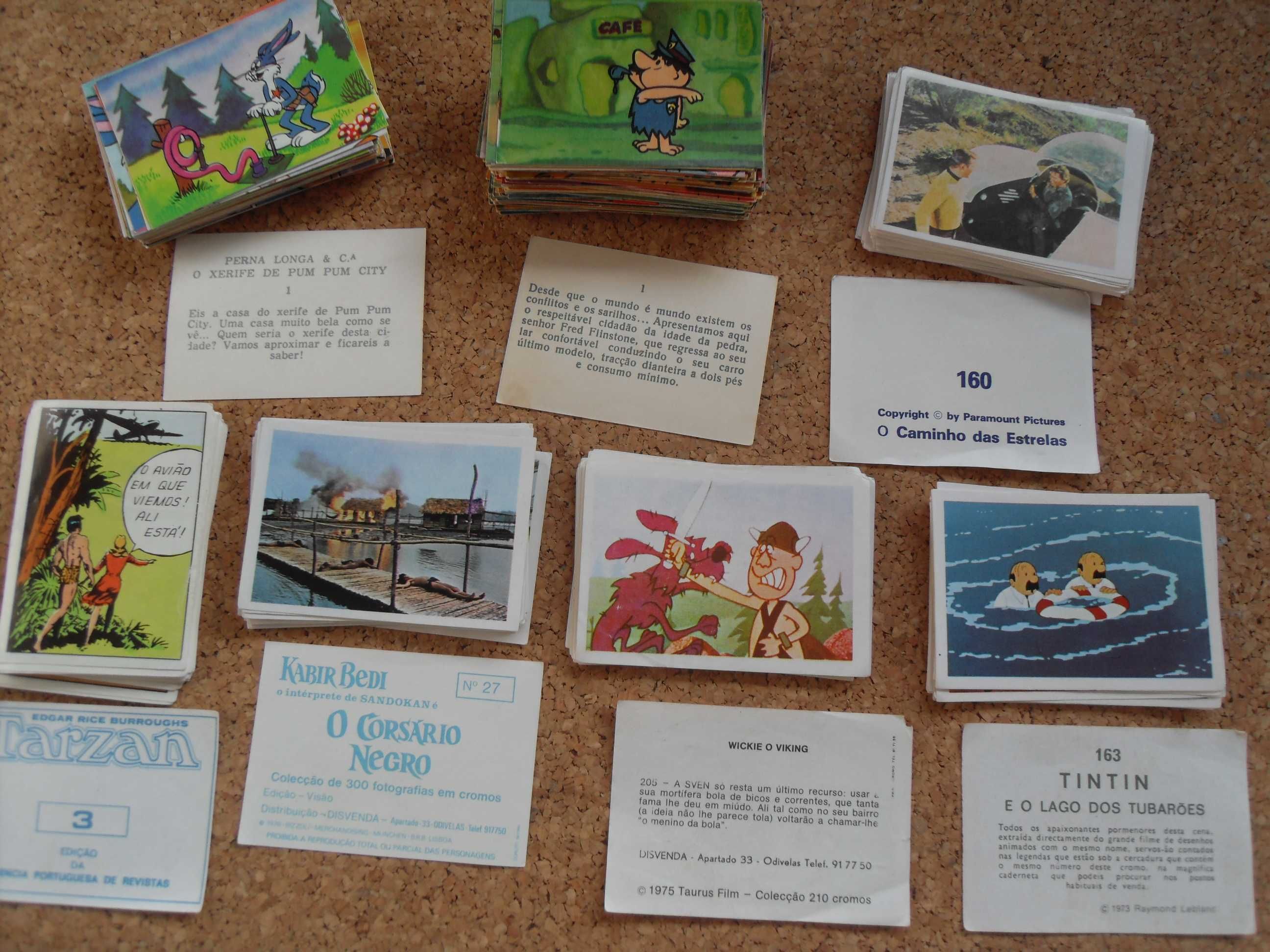Cromos diversas coleções anos 60/70