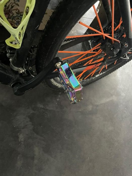 Bicicleta btt preparada