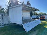 KONTENER Minibar Foodtruck otwierane boki z góra 2.45m X 6.35m X 2.00m