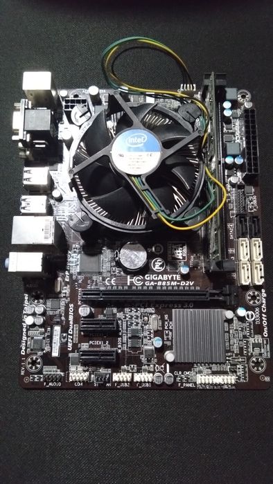 Zestaw intel i7 4770 8gb ram płyta gigabyte b85m