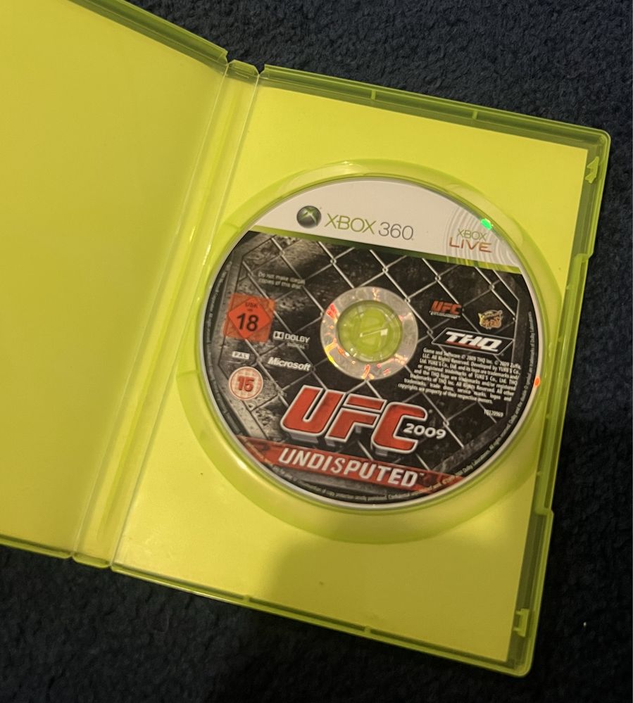 gra ufc 2009 undisputed xbox 360 xbox live