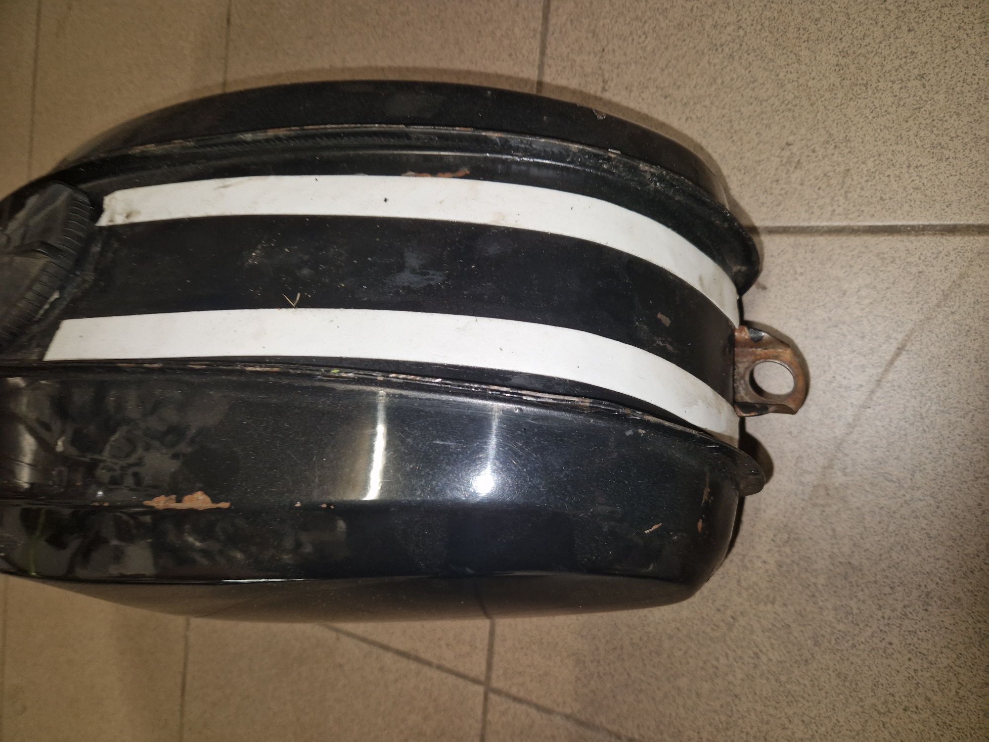Ładny oryginal zbiornik paliwa bak wsk 125 175 b3 jednoramowa czysty