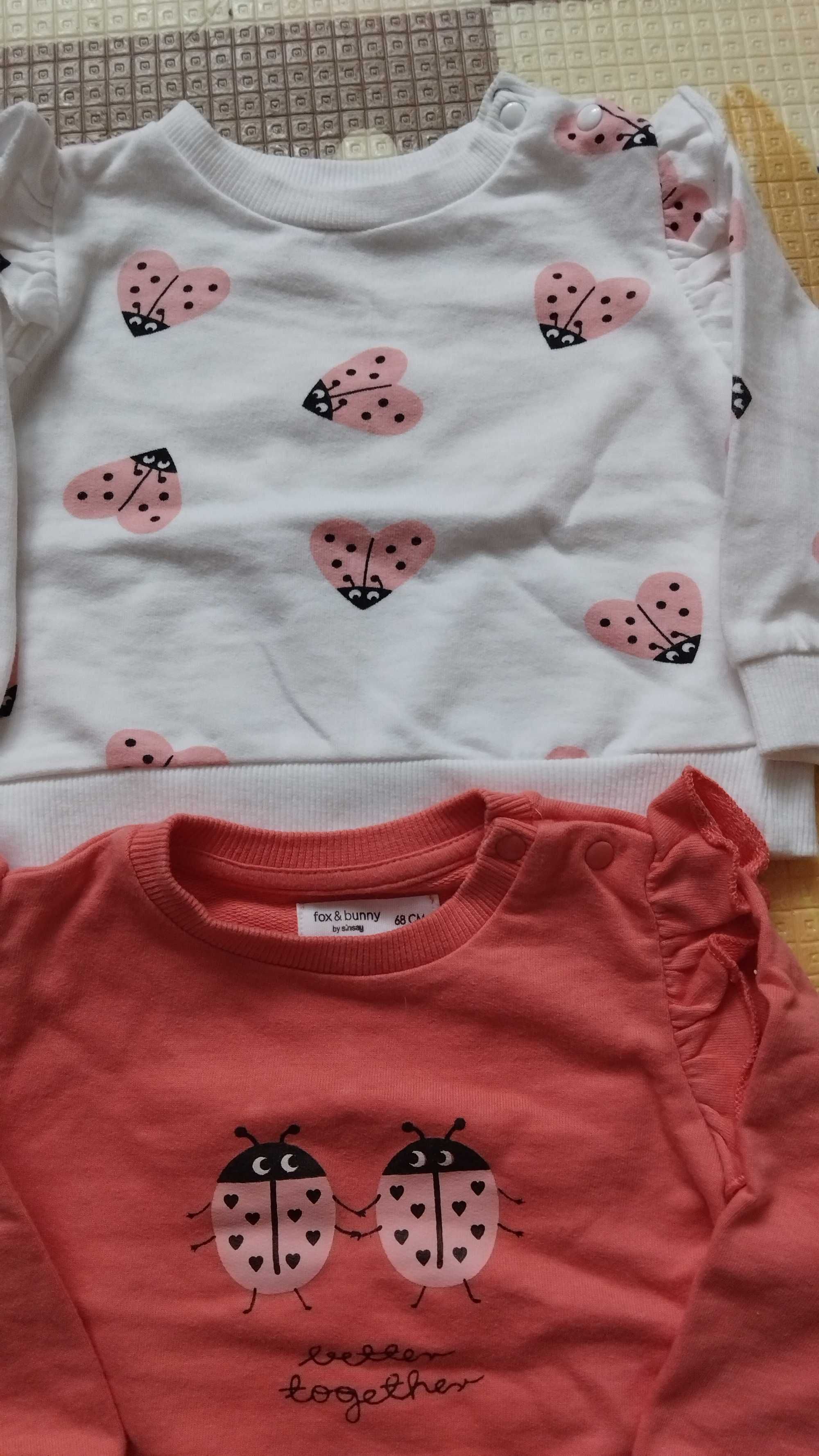 Bluzy dresowe dla dziewczynki 68