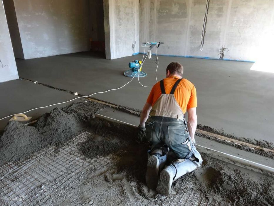 Ідеально рівна стяжка підлоги під ламінат/плитку. Житомир