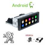 (NOVO) Rádio 1DIN Android • Peugeot 106 • 205 • 306 • 405 • 807 • 1007