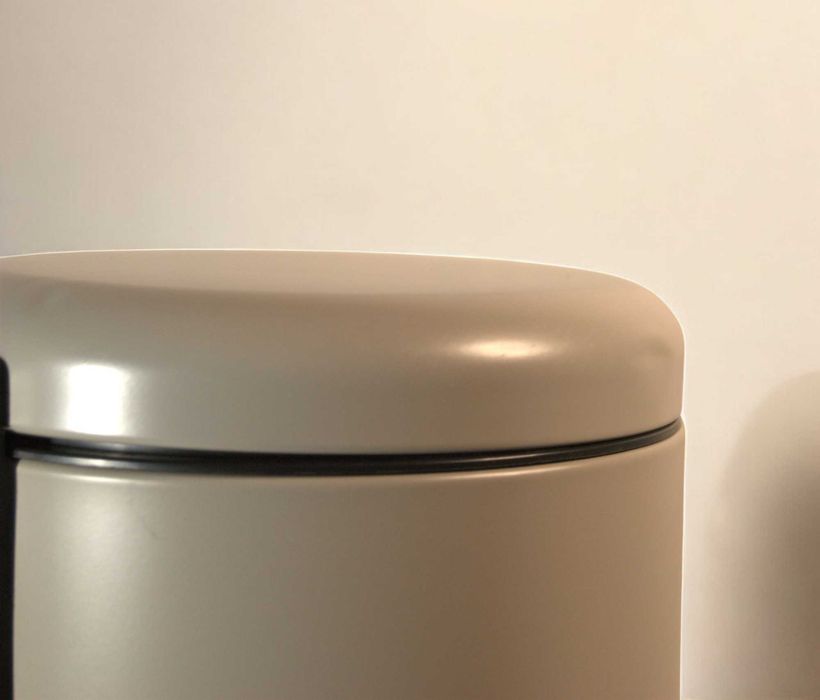 Kosz łazienkowy Wenko Leman Matt 3L beżowy