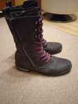 Botki, trapery, Barski, buty damskie, 40