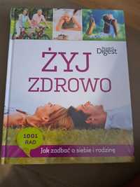 Książka z poradami jak zdrowo żyć