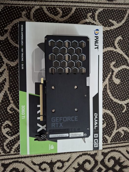 Продам Palit rtx 3060 ti 8 gb