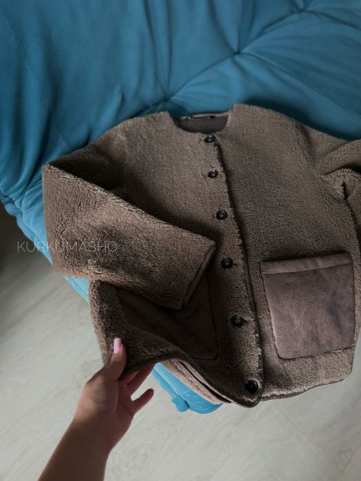 Дублянка Zara, шуба Zara, дублянка жіноча Zara