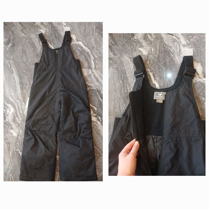 Зимові штани на шлейках - комбінізон