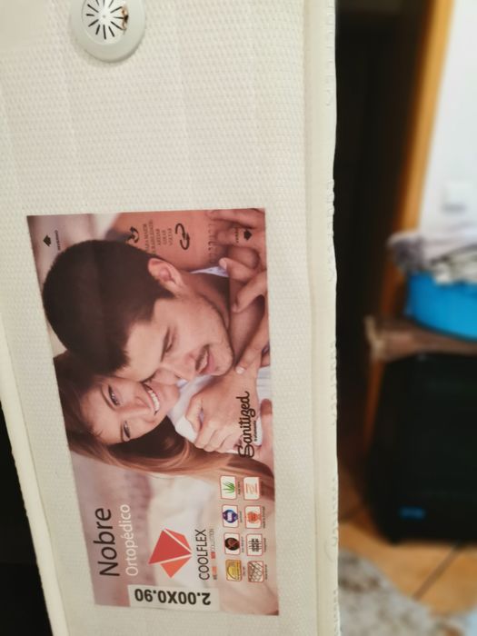 Colchão + Estrado = 90x2m