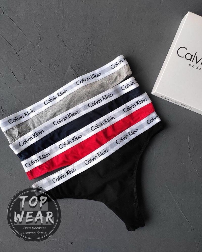 Набір жіночих трусиків стрінг Calvin Klein "Carousel"
