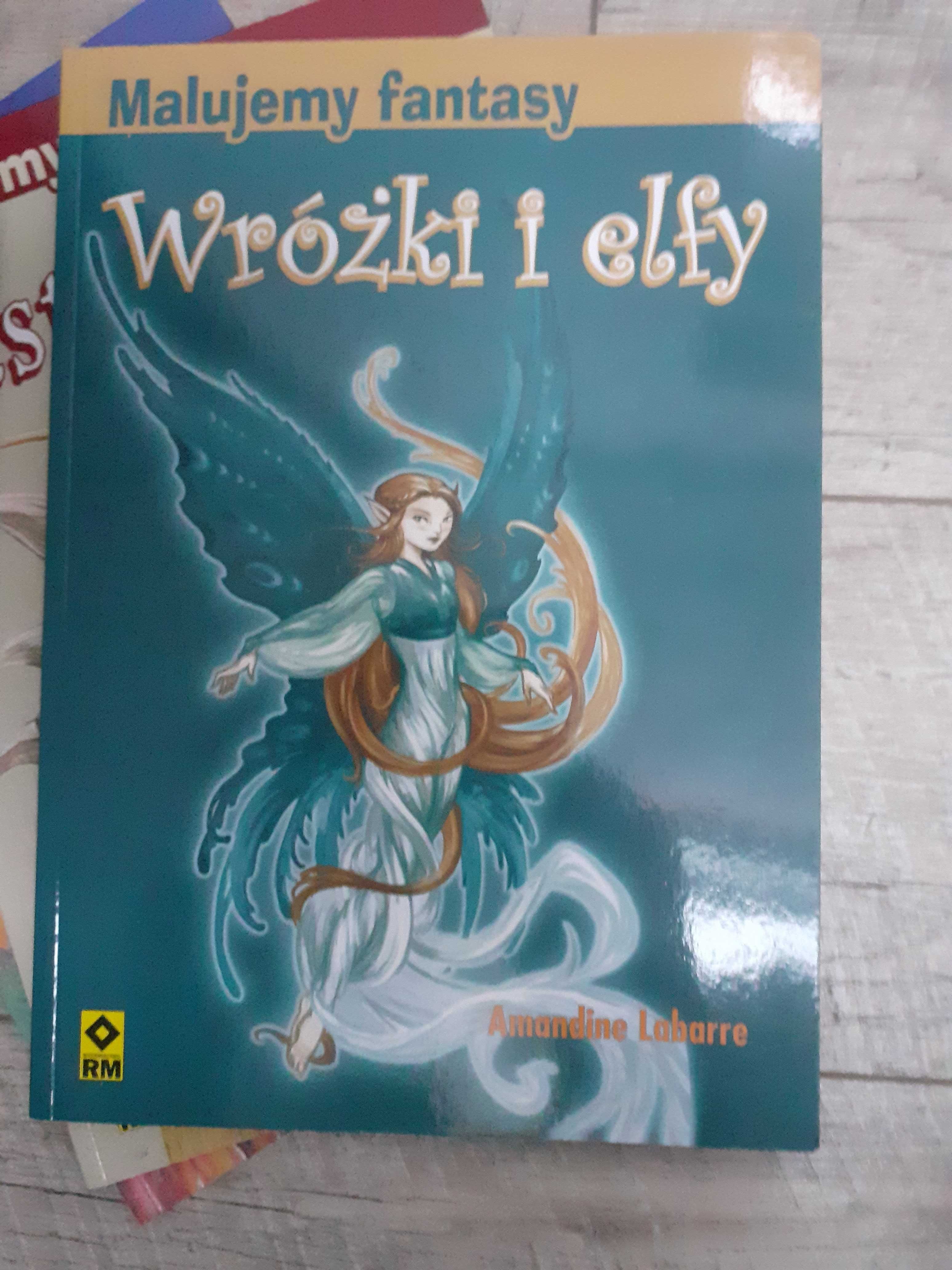 Zestaw książek do nauki rysunku "malujemy fantasy"