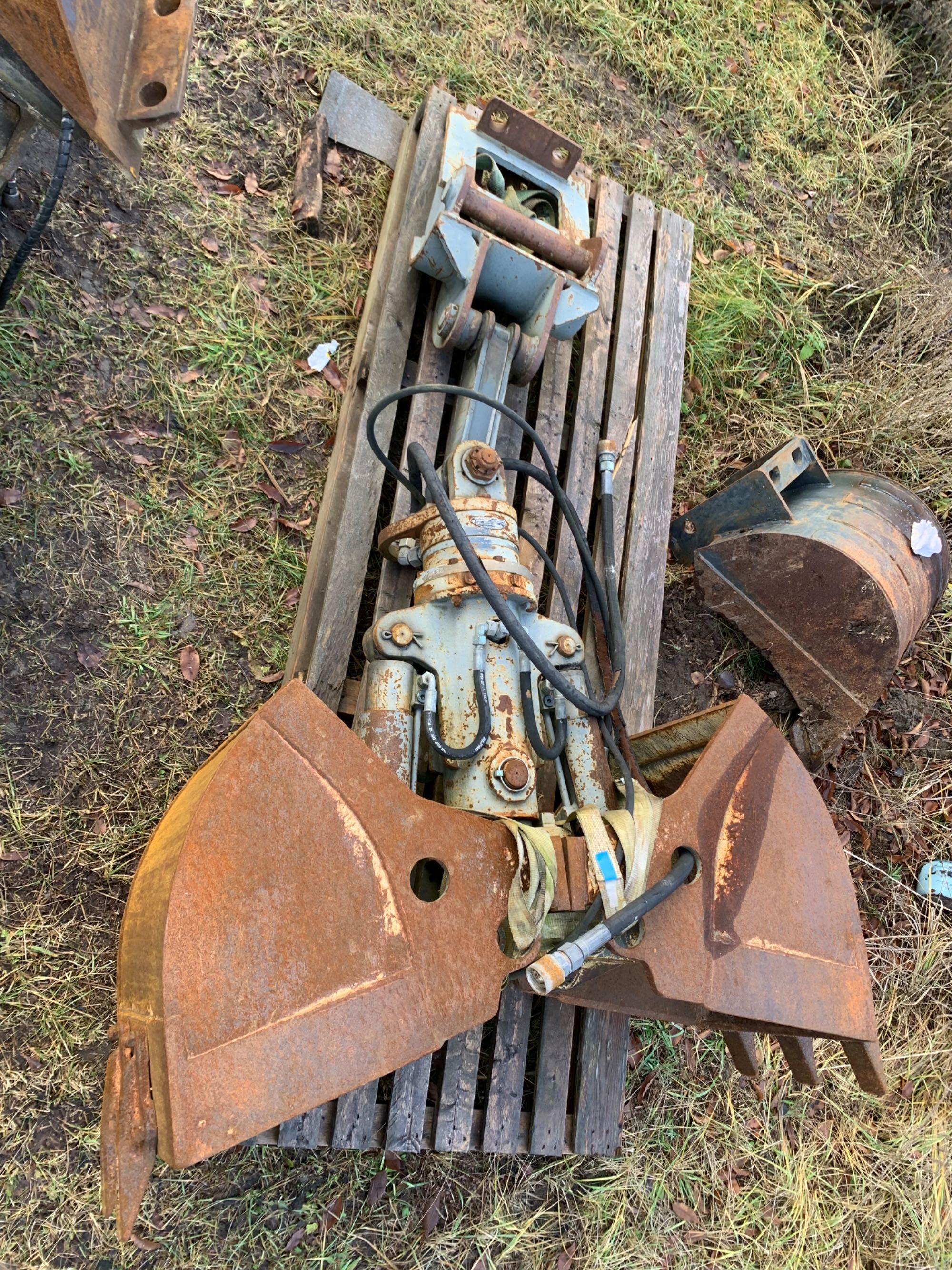 Chwytak czerpak Lehnhoff MS10 do materiałów sypkich koparki 14-22 ton