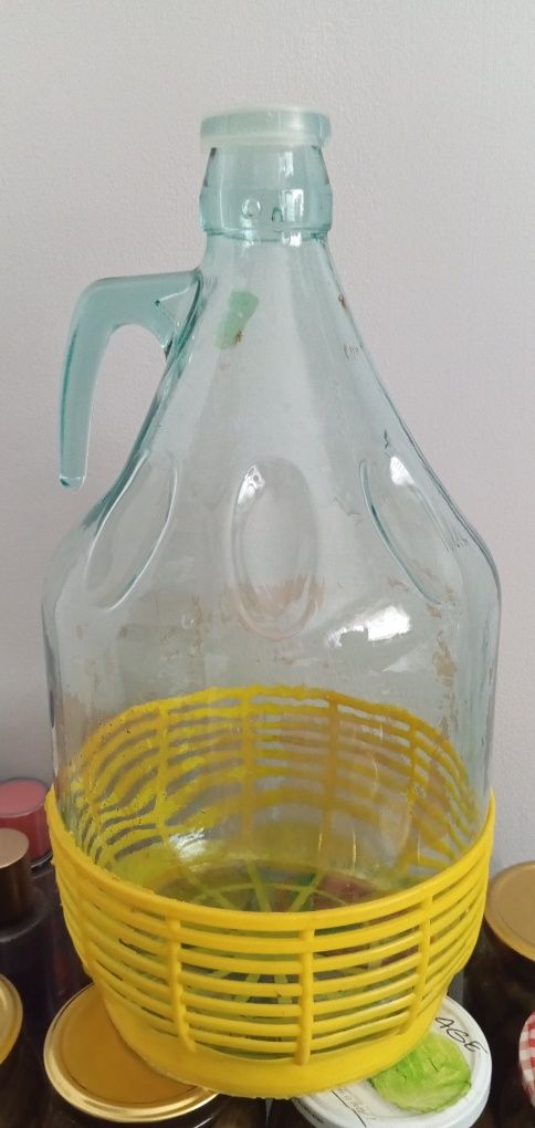 Gąsior na wino dama, balon 5l  z korkiem