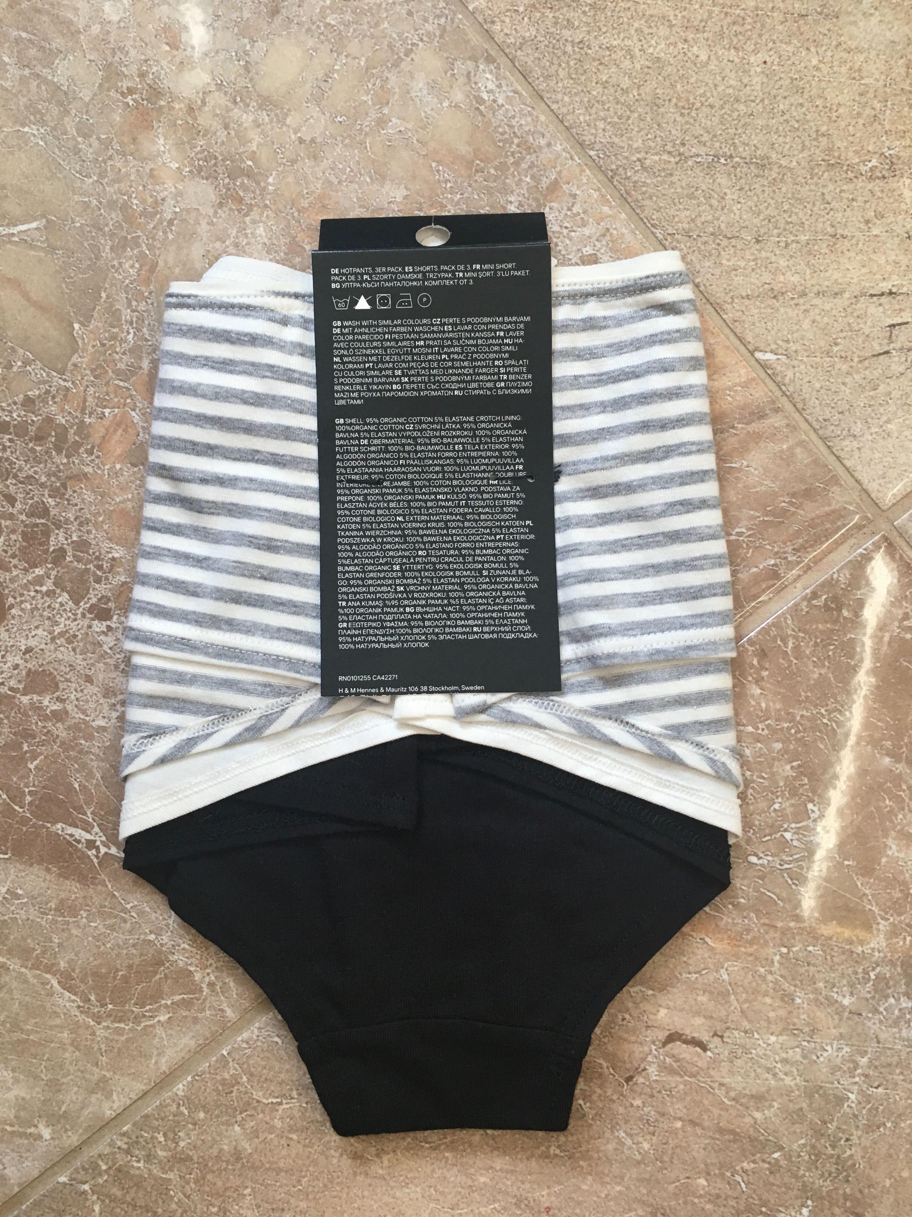 Набір коттонових трусиків H&M