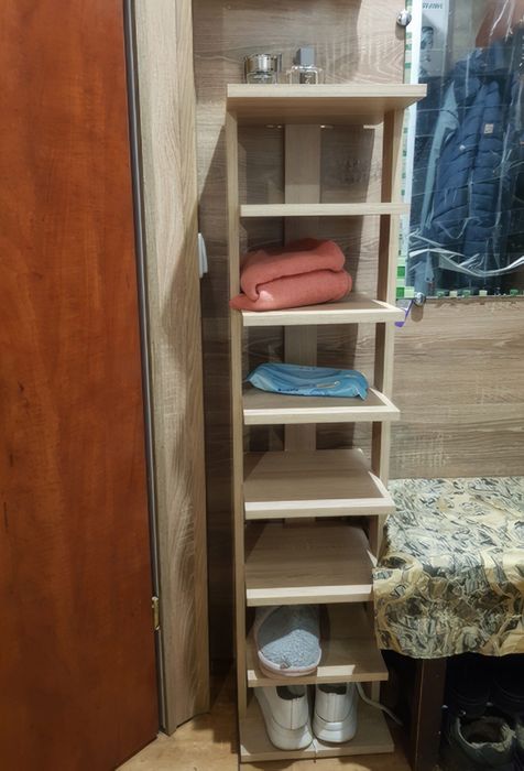 Полка стеллаж стойка шкаф для обуви полиця шафа стелаж для взуття