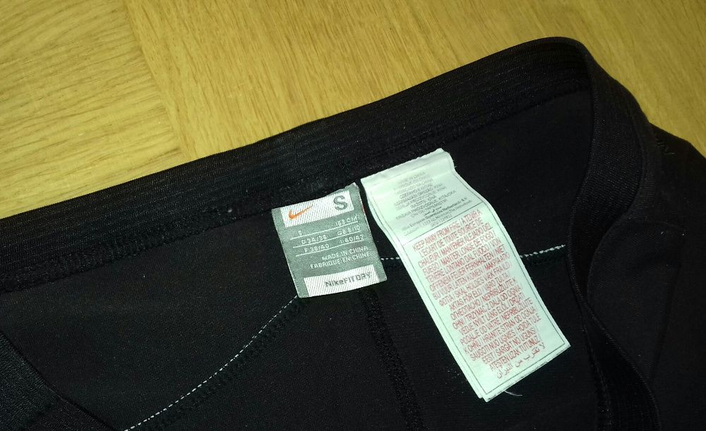 NIKE spodenki sportowe rozm S/M Fit Dry fitness krótkie spodnie szorty