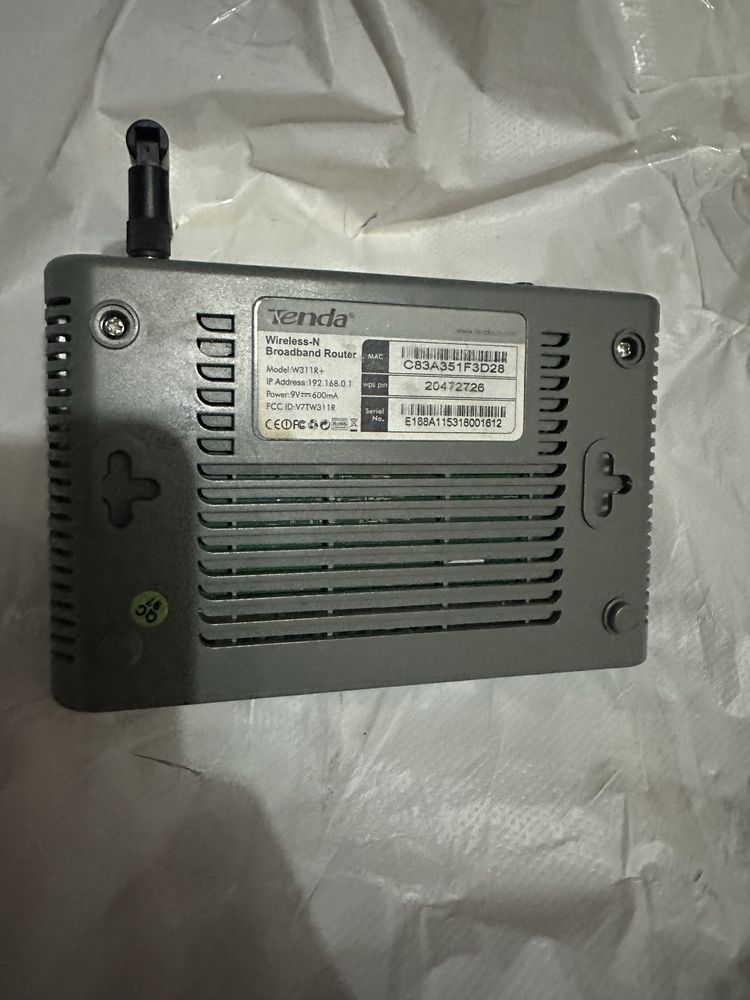 Роутер Wi-Fi Tenda W311R+