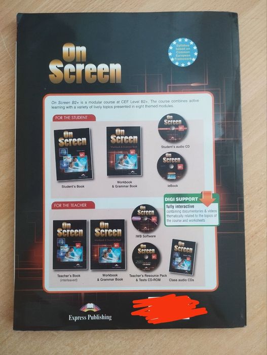 On Screen B2+ Student’s Book + Workbook