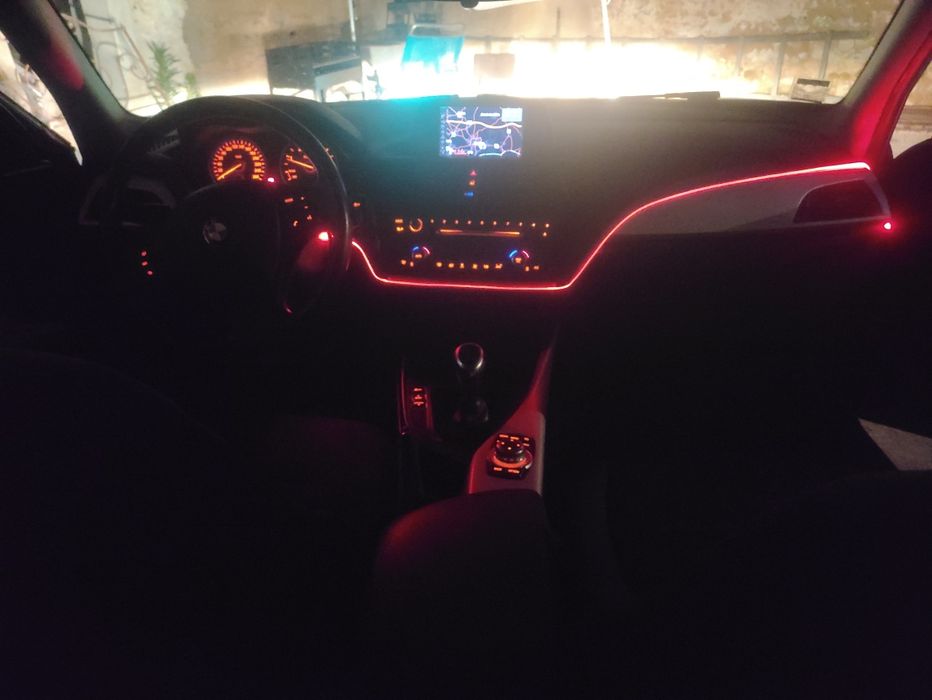 Fita LED interior RGB para carros