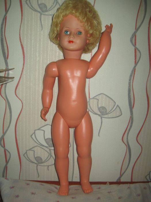 большая немецкая кукла 3М-МММ-72см. "Принцеса Диана"