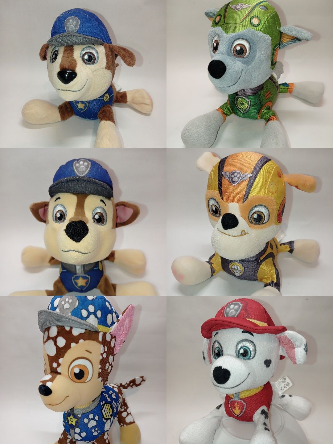 Мягкая игрушка Щенячий патруль Гонщик Маршалл Рокки Крепыш paw patrol