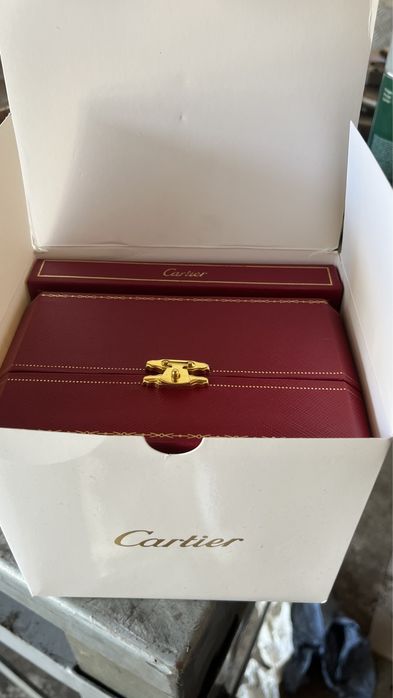 Relogio Cartier Tank silver edition