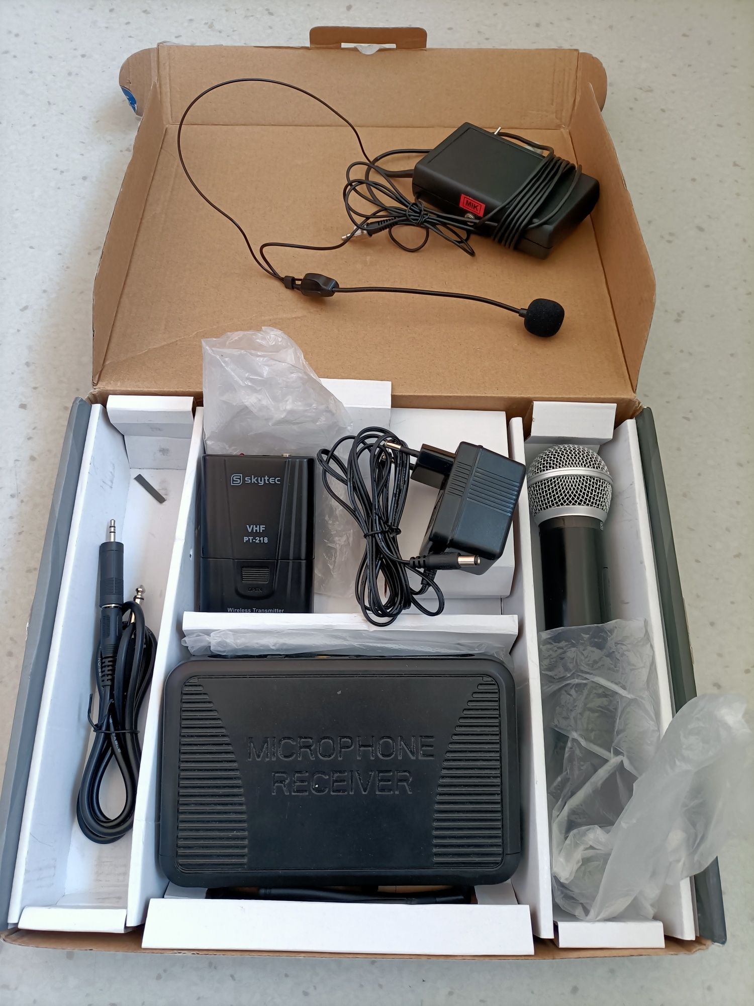 Scytek stwm712c micro vhf 2ch combi