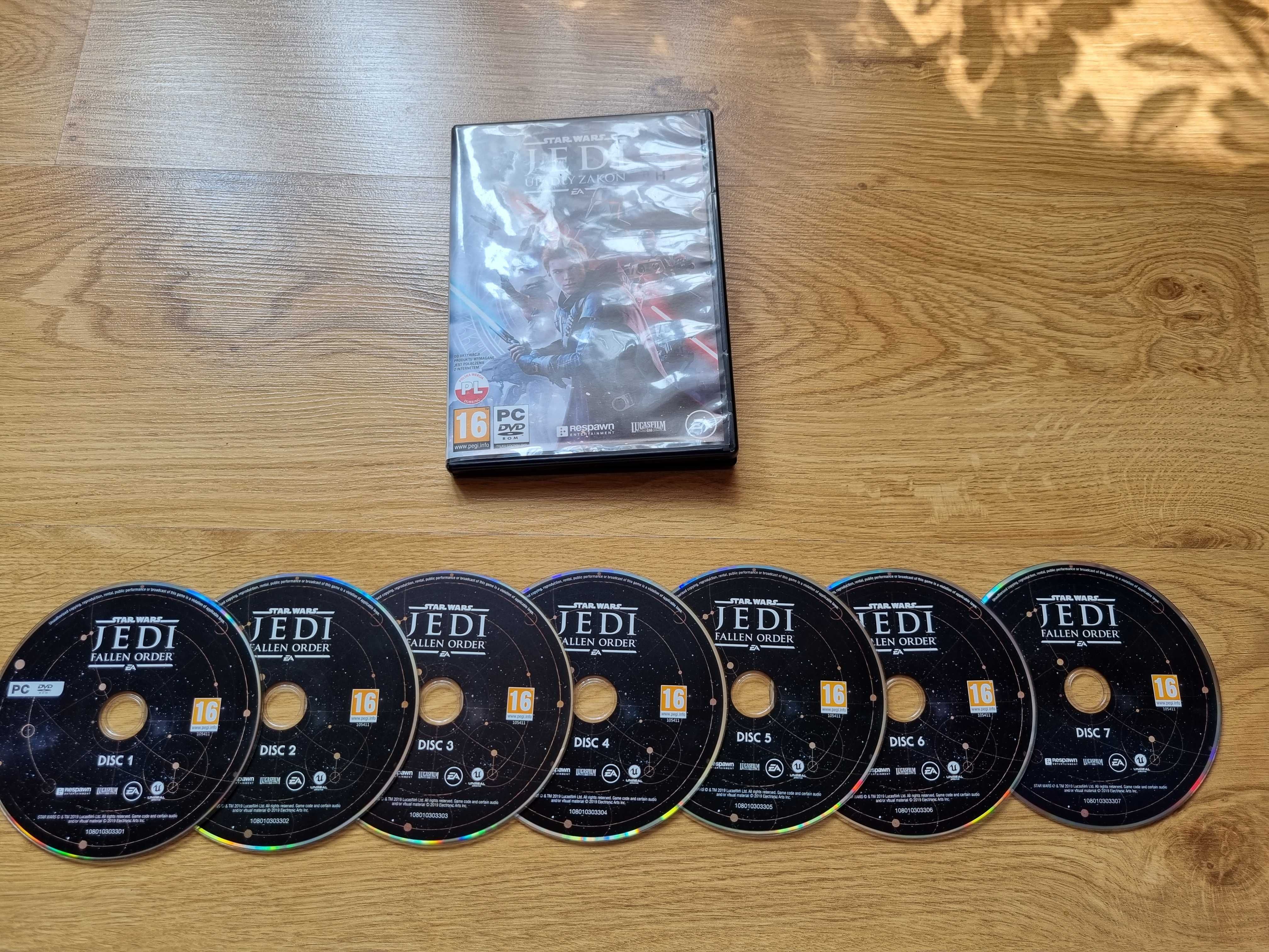 Gra PC - JEDI FALLEN ORDER - Jedi Upadły Zakon-na DVD. Stan idealny!
