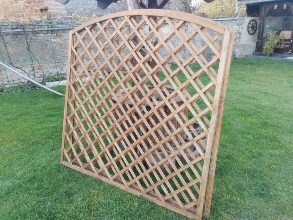 płotki drewniane kratki