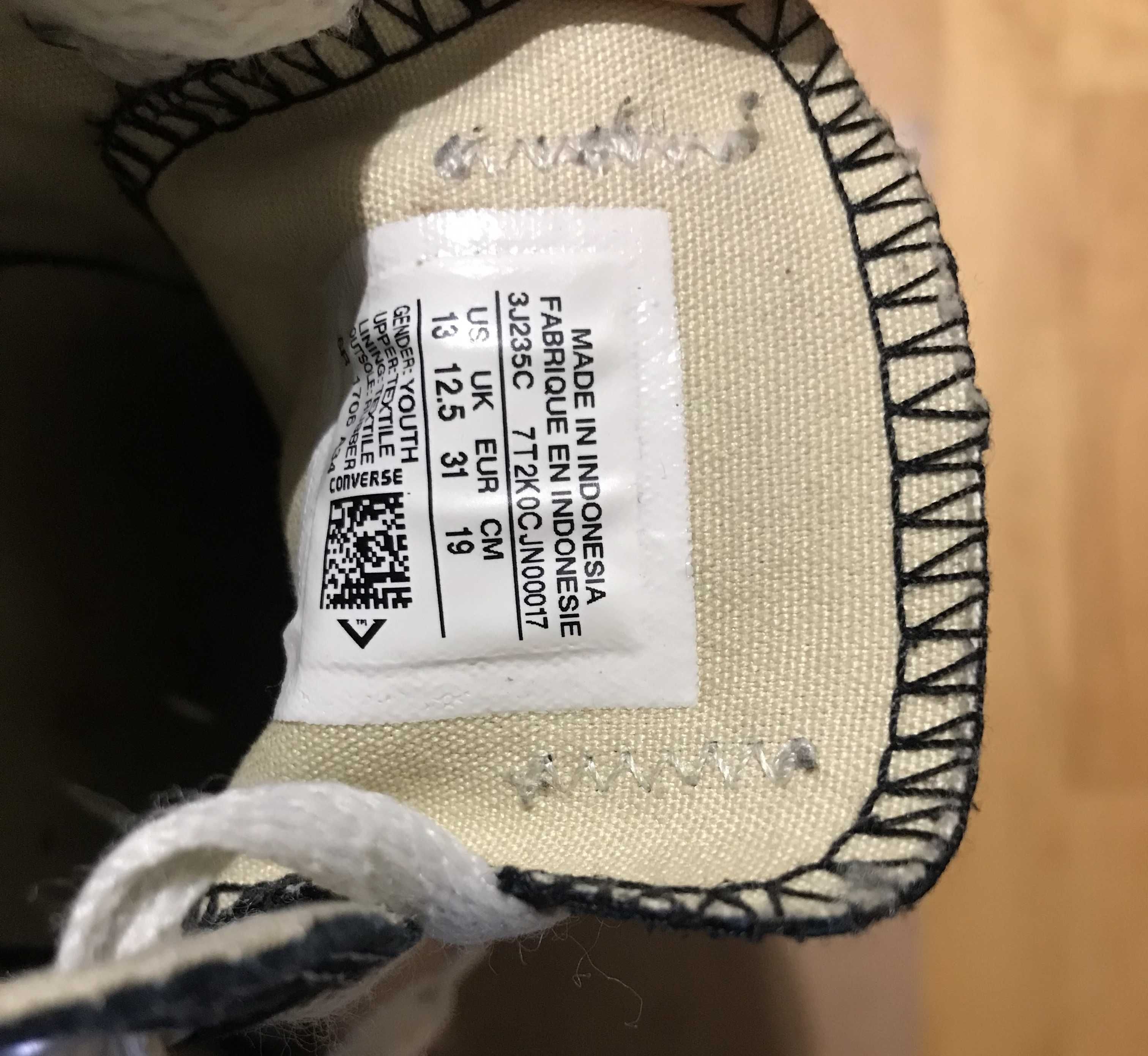 Chuck Taylor All Star Classic - Rozmiar 31