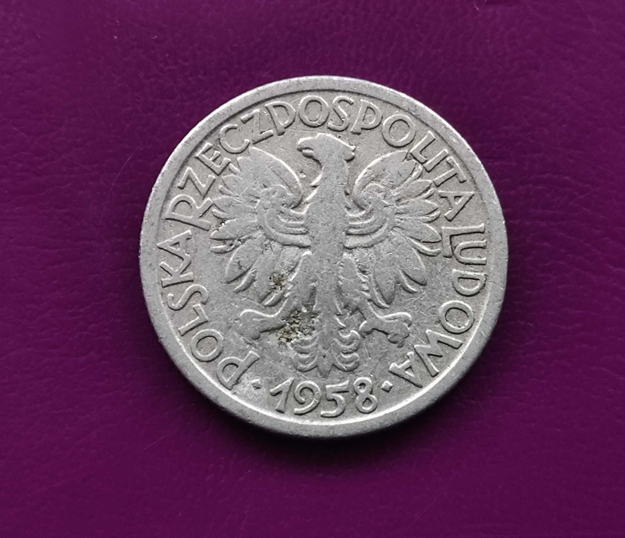 Moneta PRL 2 ZŁOTE 1958 - 'JAGODY' - Poszukiwana ! (Nr.2)