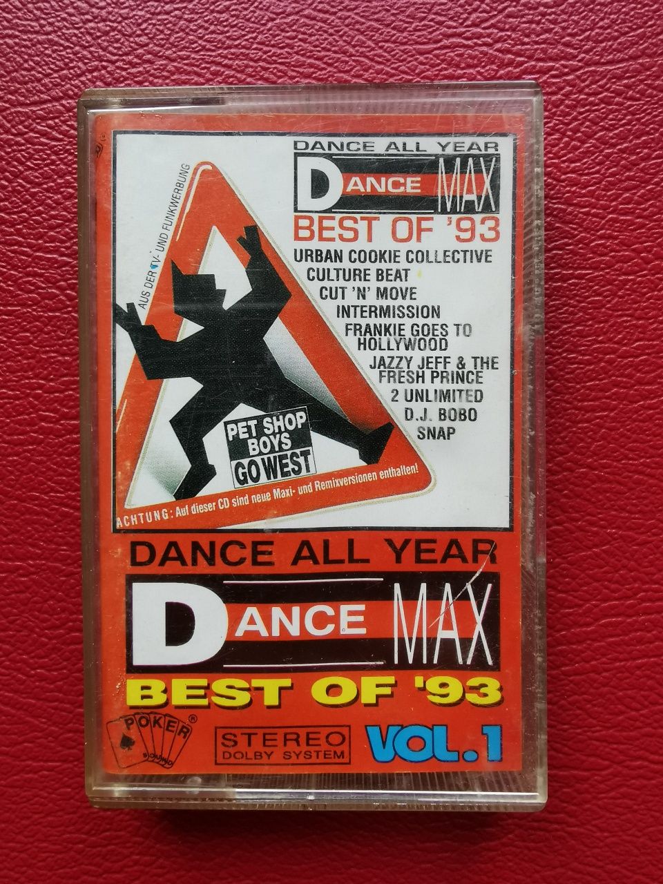 Kaseta DANCE ALL YEAR Dance Max Best of '93