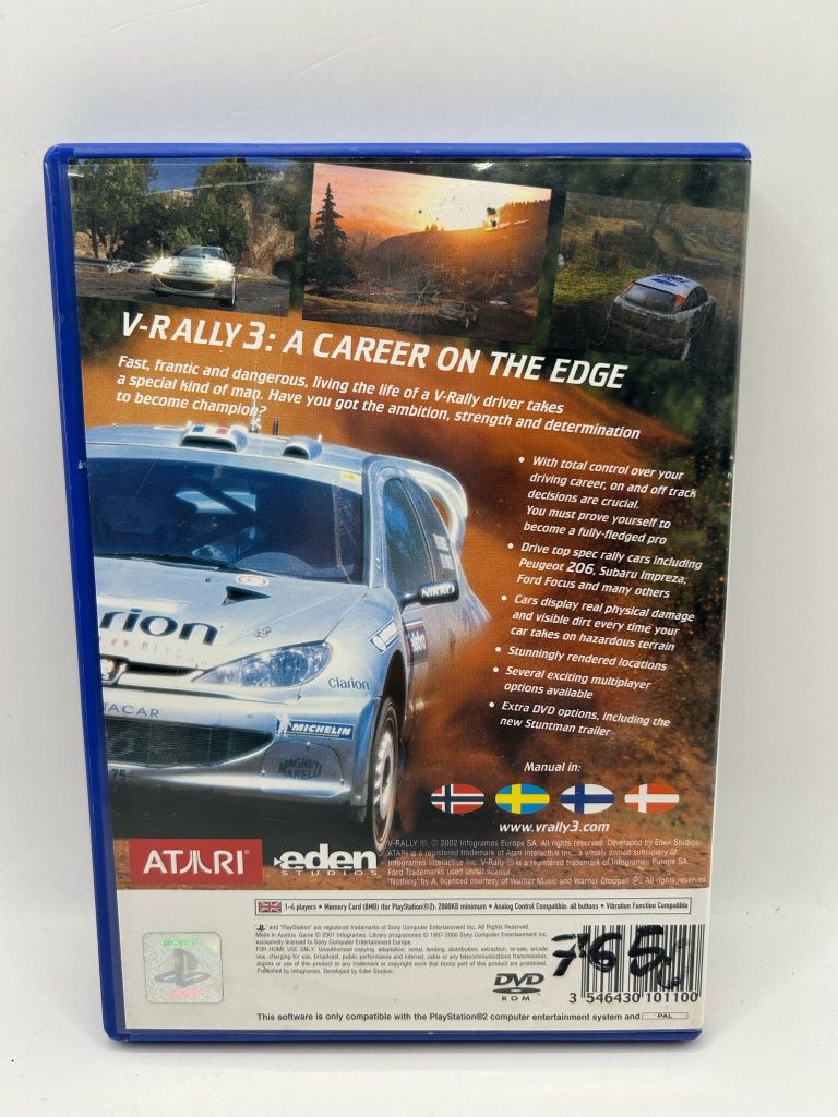 V-Rally 3 Ps2 nr 9726