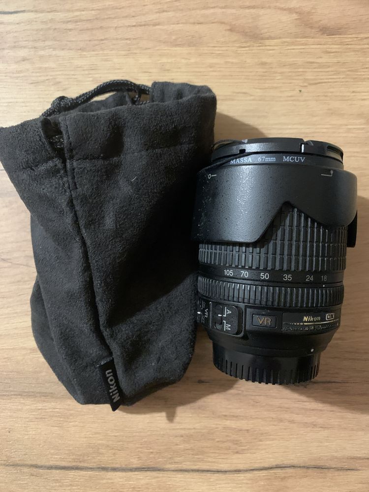 Nikon Nikkor 18-105 mm f/3.5-5.6G ED VR DX — sprawny, stabilizacja VR