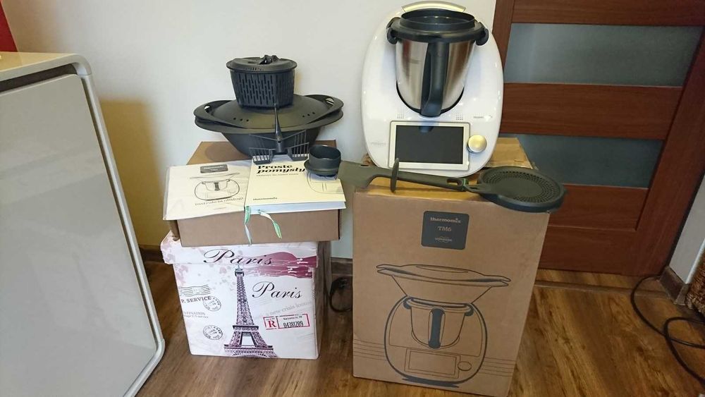 Thermomix TM6 termomix użyty kilka razy jest jak nowy