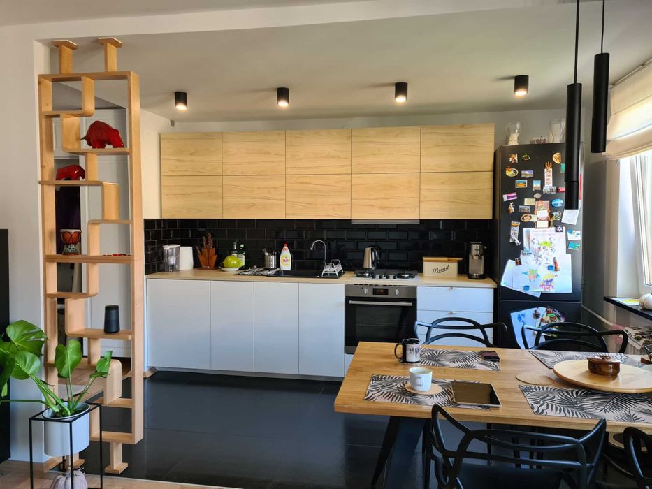 Regał / Ścianka / Półki z giętej sklejki NOWY jak VOLAK HALABALA PRL